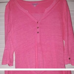 Lily Pulitzer pink top